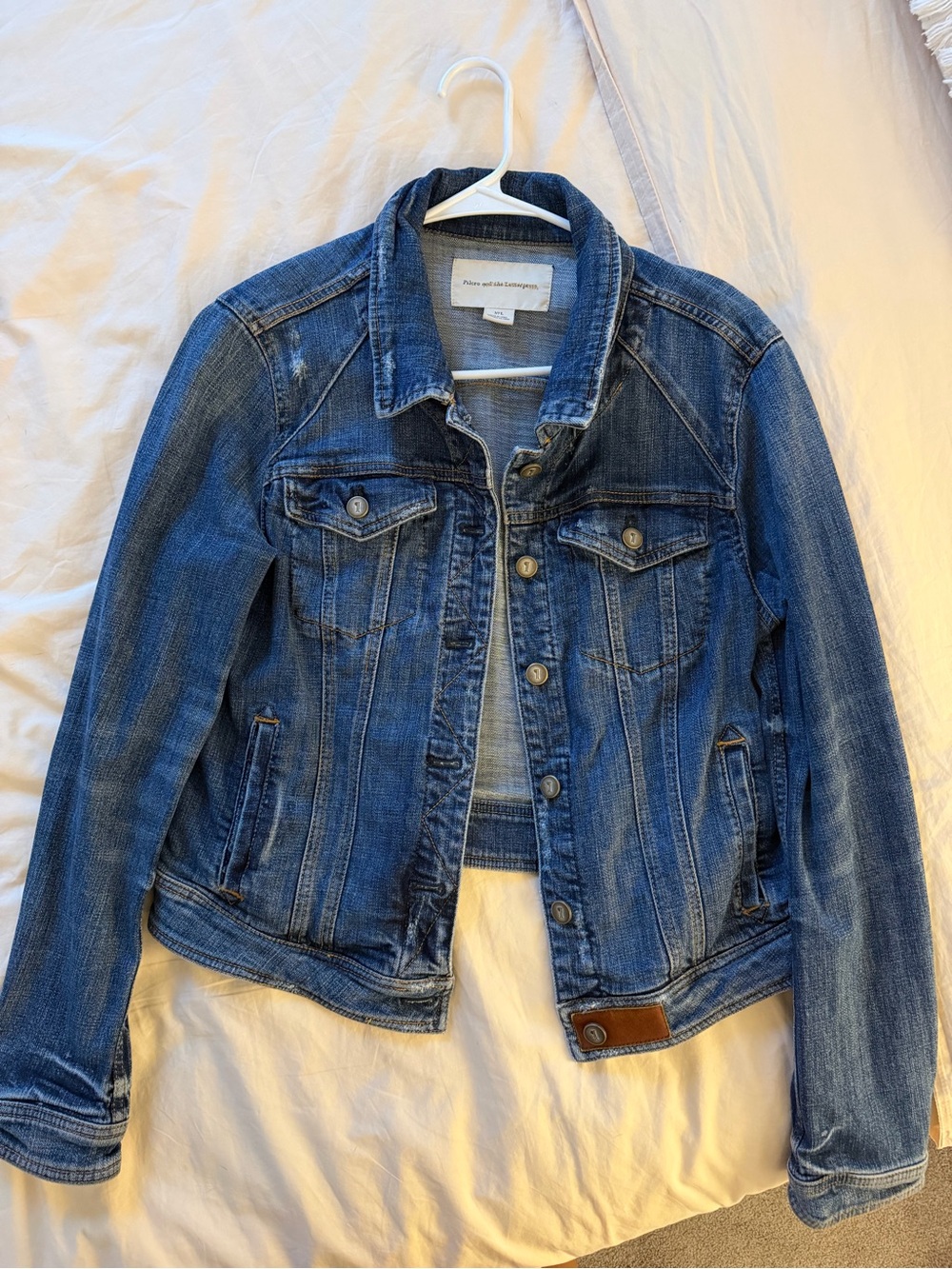 Pilcro and the Letterpress Denim Jacket (Anthropologie)